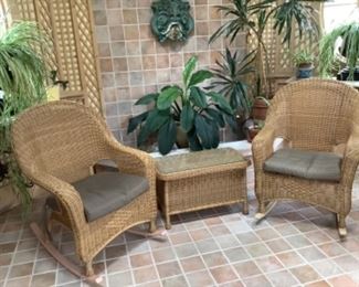 Resin Wicker Indoor Outdoor furniture