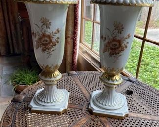 Lindbergh Handerbiet Vases From W. Germany 