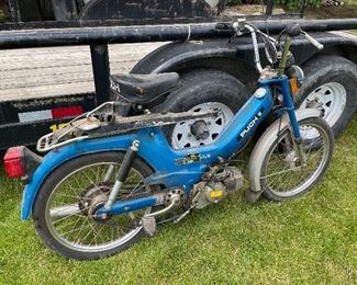 Rare PUCH 1970s Moped