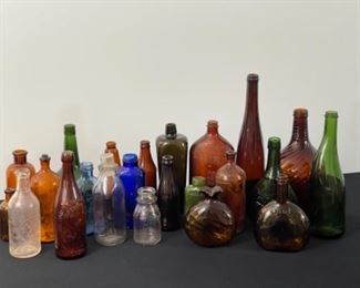 Antique and collectible bottles