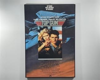 Top Gun framed poster