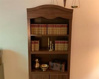 Bookshelf and Mark Twain Collection
