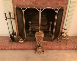 Brass Fireplace Accessories