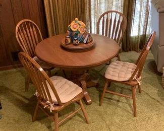 Country Wood Table Set