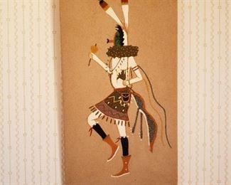 Native American  - signed on back.