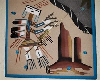 Native American Sand Painting