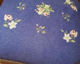 Circa 1860 exceptionally fine foot stool 