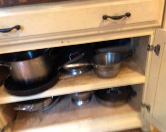 All CLAD pans and pots