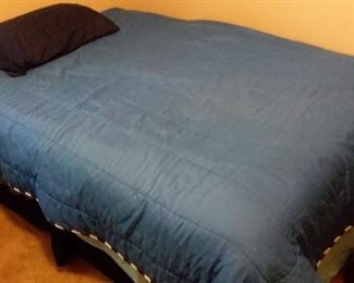 Full size bed mattress and frame