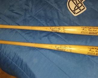 Solid wood 125 Louisville Slugger bats
