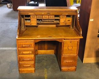 Antique Roll Top Desk from High Point North Carolina 