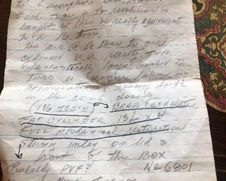 Terry Kovel appraisal of cylinder music box