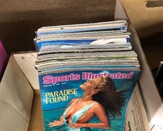 Many Sports Illustrated Swimsuit model yearly magazines
