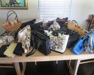 Oh, Boy, Do We Have Purses!!!!!  Please Remember these Items will be up for Bid at our Upcoming Auction.  Pre-Select and Bid Often.  Watch for Auction Dates & Details!  Thanks!!!