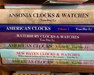 Various Clock Books