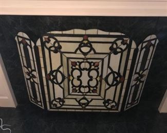 Intricate Fireplace Screen