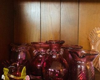 Cranberry Glass Ware