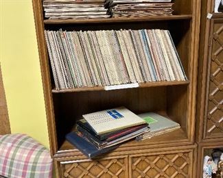 Bookcase full of LP’s