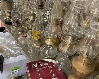 Hundreds of Oil lamps