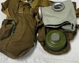 WW II gas mask