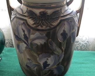 Nippon hand pained Vase