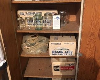 Mason  jars and lids