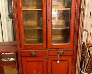 another wonderful cabinet with glass doors