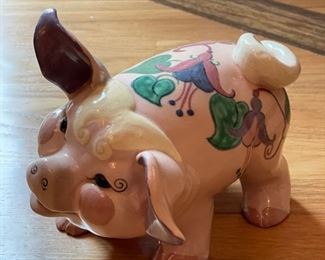 Vintage pig figurine