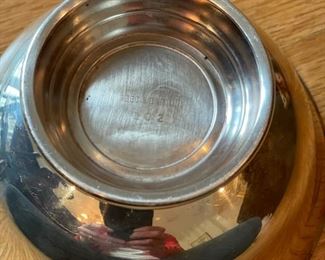 Vintage Reed and Barton 102 silver-plate footed bowl. Photo 2 of 2