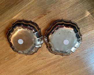 Pair of International Silver Company silver-plate bowls. Photo 2 of 2