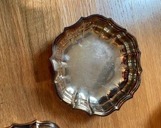 Pair of International Silver Company silver-plate bowls. Photo 1 of 2