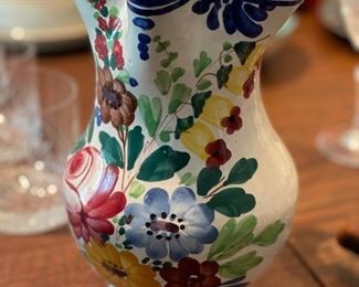 Porcelain pitcher