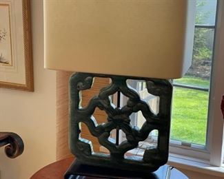 Asian table lamp