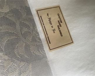 Pair of oversized slipper side chairs. Photo 1 of 2