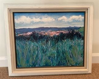 Original acrylic painting signed by artist. Photo 1 of 2