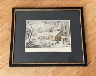 Currier & Ives print