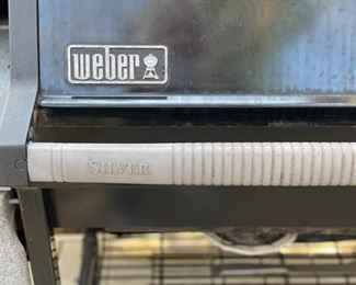 Weber silver propane gas grill. Photo 1 of 3
