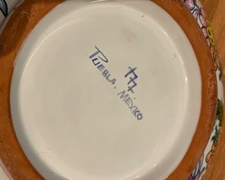 Mexican pottery bowl. Photo 2 of 2