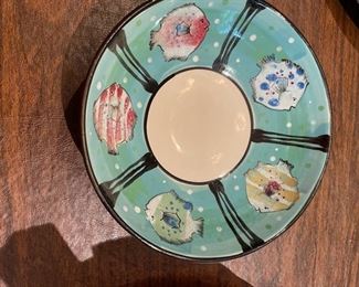 Mei Ming Ware hand painted ceramic bowl. Photo 1 of 2