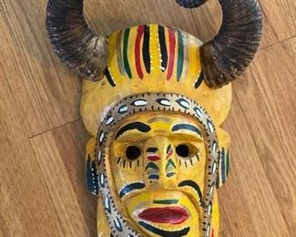 Ornate Guatemalan masks. Photo 1 of 4