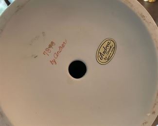 Andrea Sadek Bisque Porcelain Victorian Country Girl with Basket. Photo 2 of 2