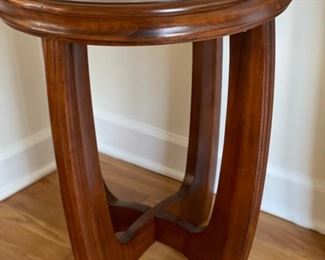 Side table. 24"H x 21"D