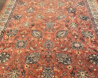 Persian rug measures 9'9" x 6'5"