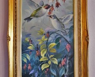 Lovely bird painting