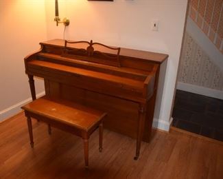 Henry F Miller Mid Century Piano