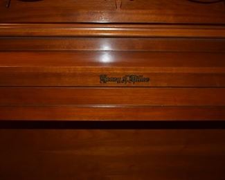 Henry F Miller Mid Century Piano