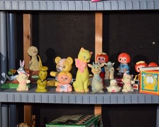 Vintage "Kewpie" Style Squeak Toys