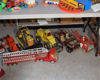 Tonka Trucks and Cars