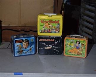 Vintage Lunch Boxes WITH matching Thermos'