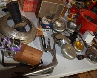 Vintage Car Parts and NC License Plates